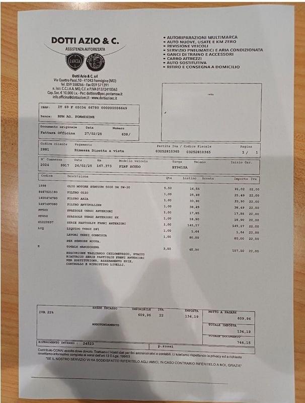 FIAT Scudo 2.0 MJT/130 PL Panorama 9 POSTI-GARANZIA