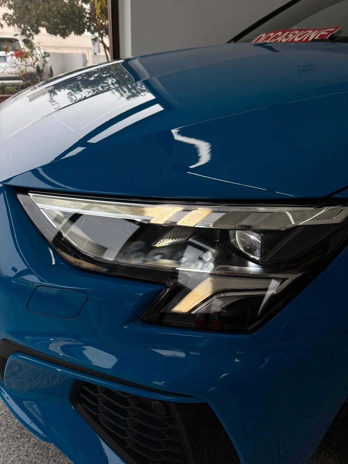 Audi A3 Sportback 45 TFSIe S line S-Tronic 245CV PLUG IN allestimento RS3