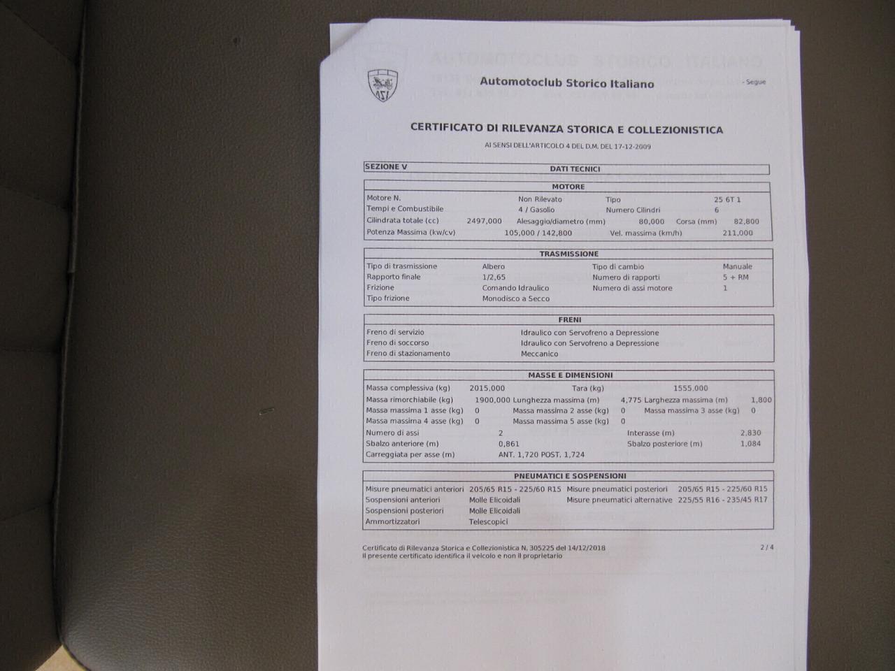 Bmw E39 -525tds turbodiesel cat ISCRITTA A.S.ICRS