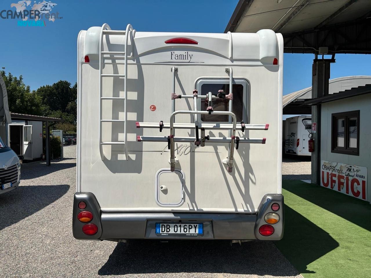 RIMOR XGO FAMILY 102 - MANSARDATO CON LETTO ALLA FRANCESE IN CODA E GARAGE FORO 147 x 48