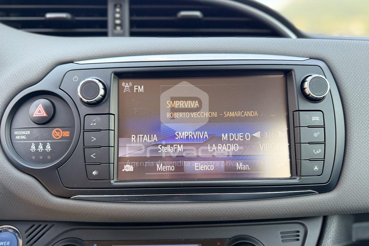 TOYOTA Yaris 1.5 Hybrid 5 porte Active