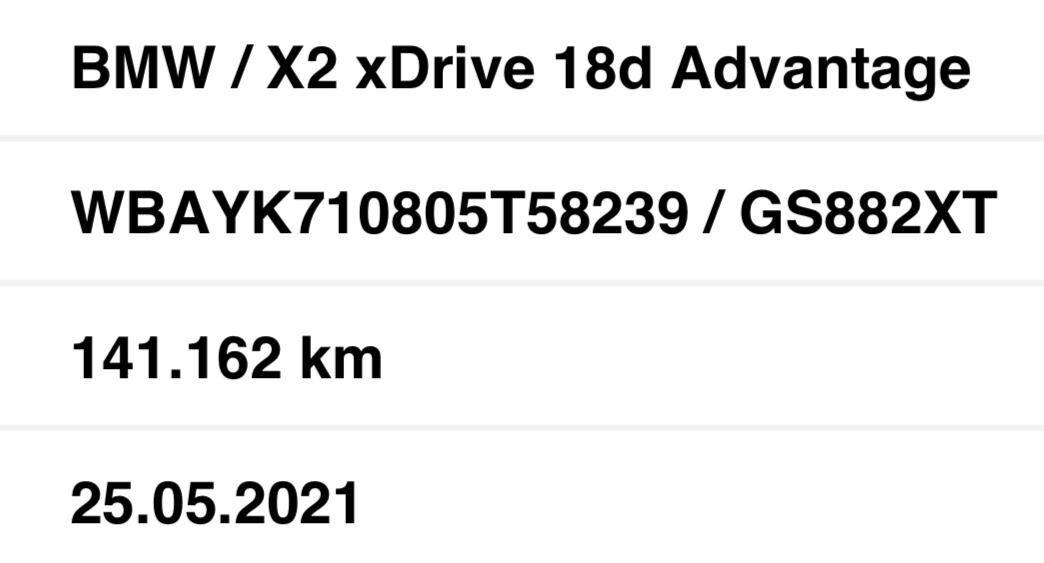 BMW X2 XDRIVE 150CV ADVANTAGE
