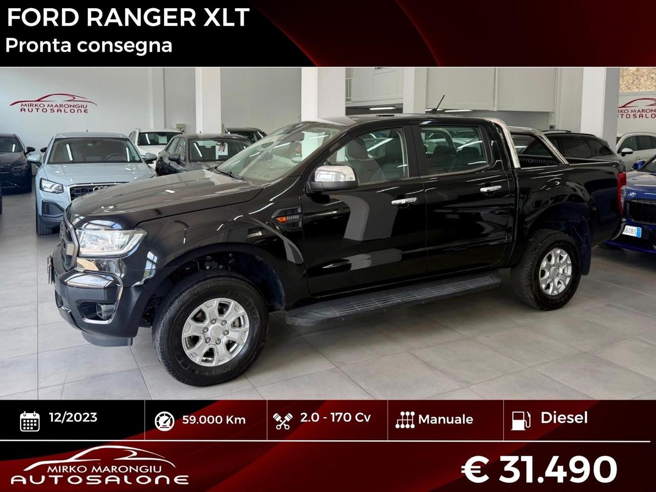 Ford Ranger 2.0 170 CV XLT 4 posti FINANZIABILE