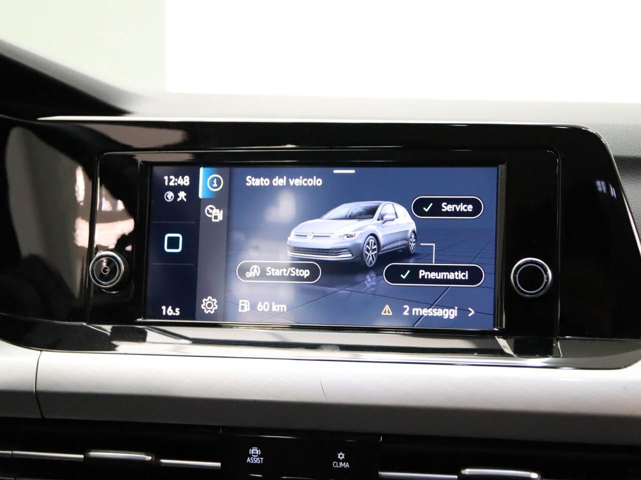 VOLKSWAGEN GOLF VIII 2020 1.0 tsi evo Life 110cv NEOPATENTATI IVA ESPOSTA