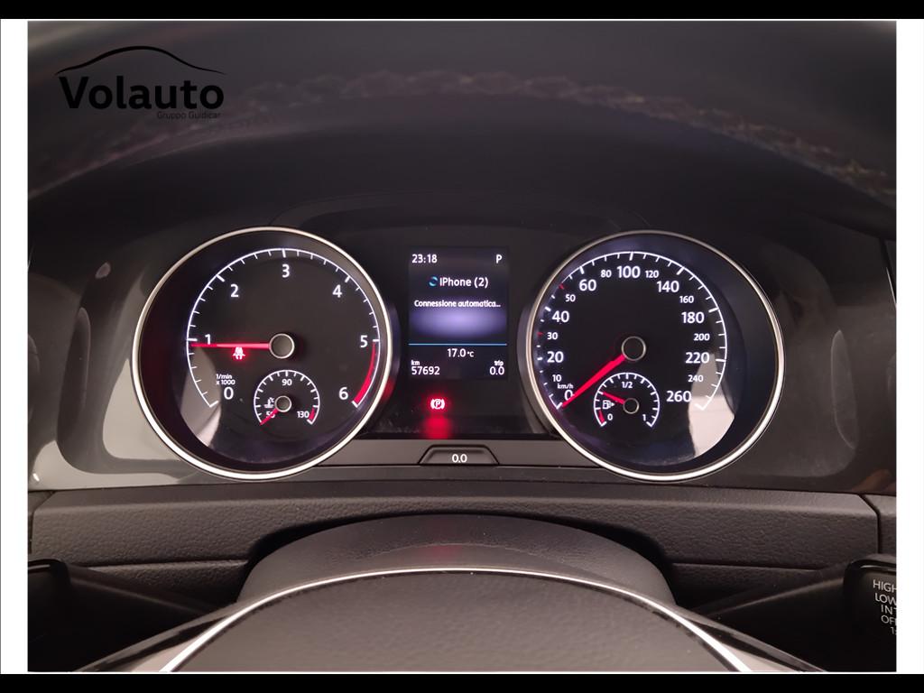 VOLKSWAGEN Golf VII 2017 5p - Golf 5p 1.6 tdi Business 115cv dsg