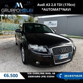 Audi A3 2.0 TDI (170cv) *AUTOMAT*NAVI