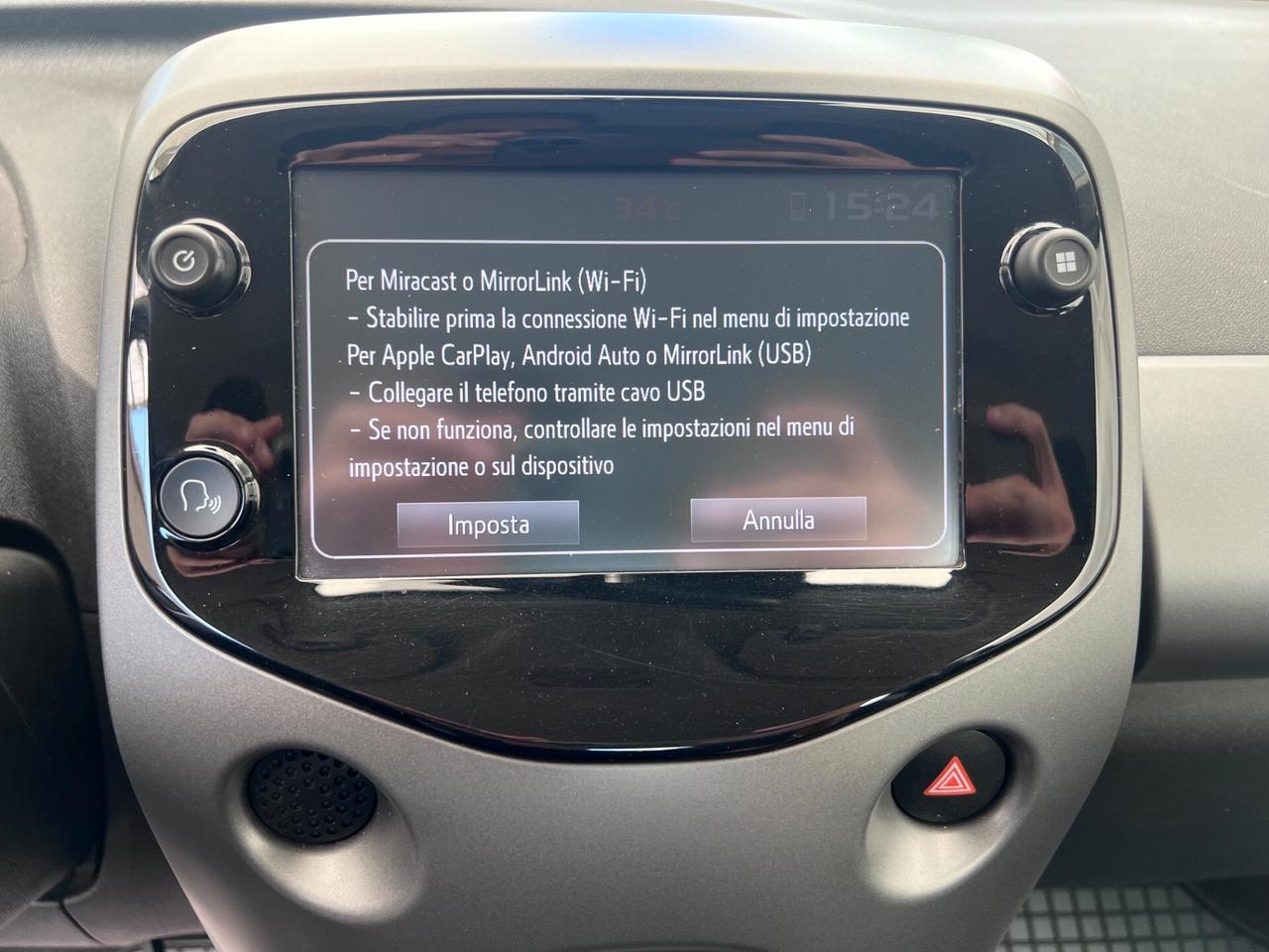 Toyota Aygo 5pt 1.0 72cv X-PLAY CLIMA/TELCAMERA/15; PERFETTA!!