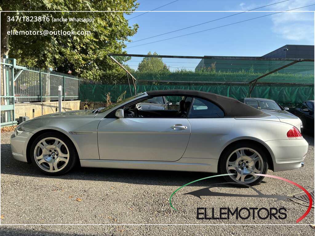 BMW Serie 6 E64 Cabrio 645 Ci Cabrio 4.4 V8 333 CV Automatica – Pelle – Navi