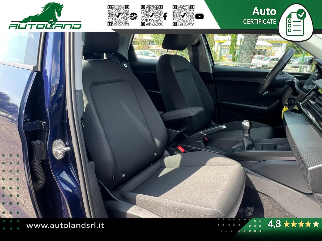 Audi A1 Sportback 30 1.0 tfsi Admired 110cv