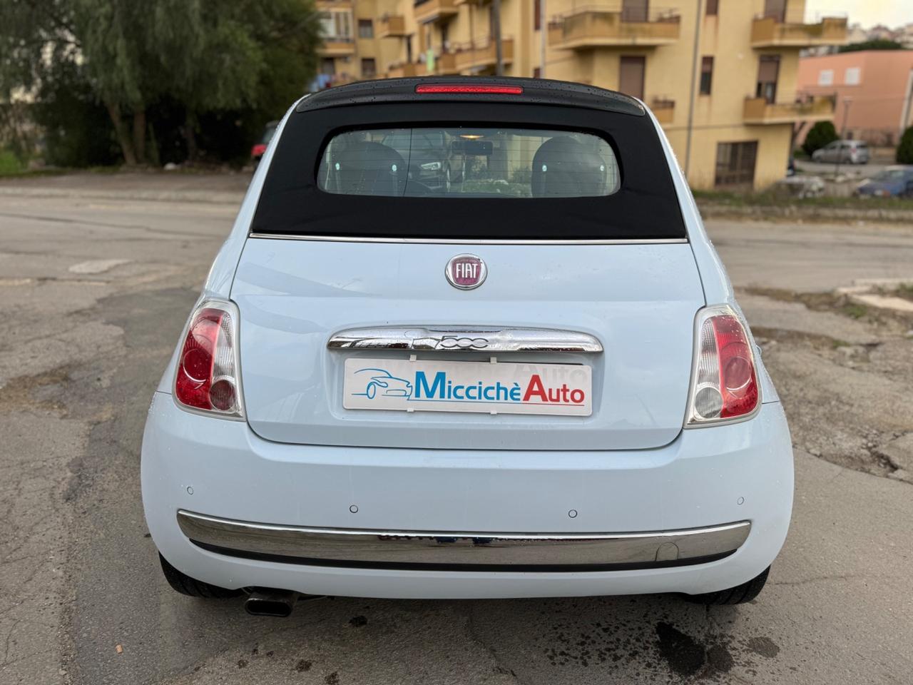 FIAT 500C 1.2 LOUNGE CABRIO FULL NEO PATENTATI