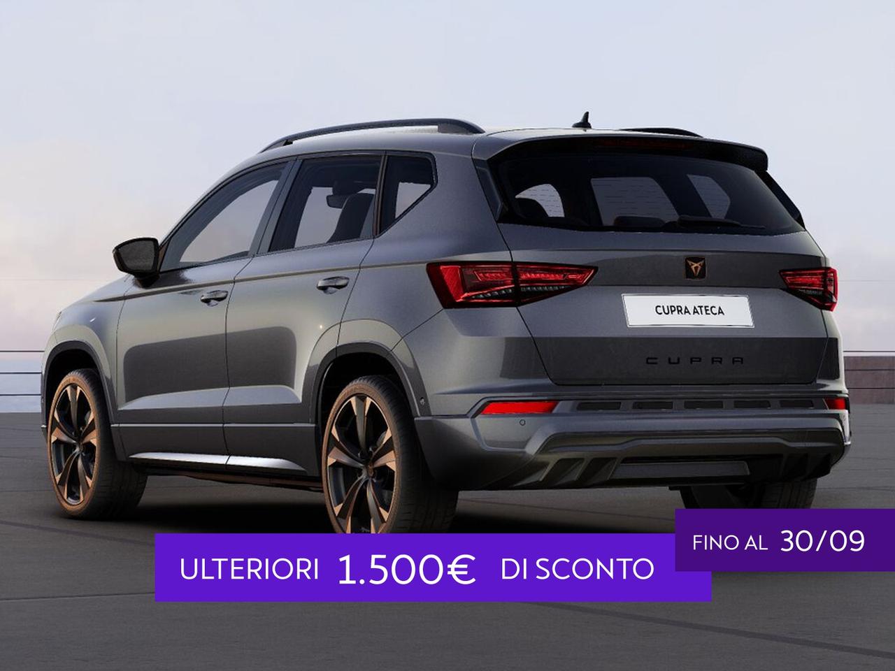 Cupra Ateca 1.5 tsi 150cv dsg