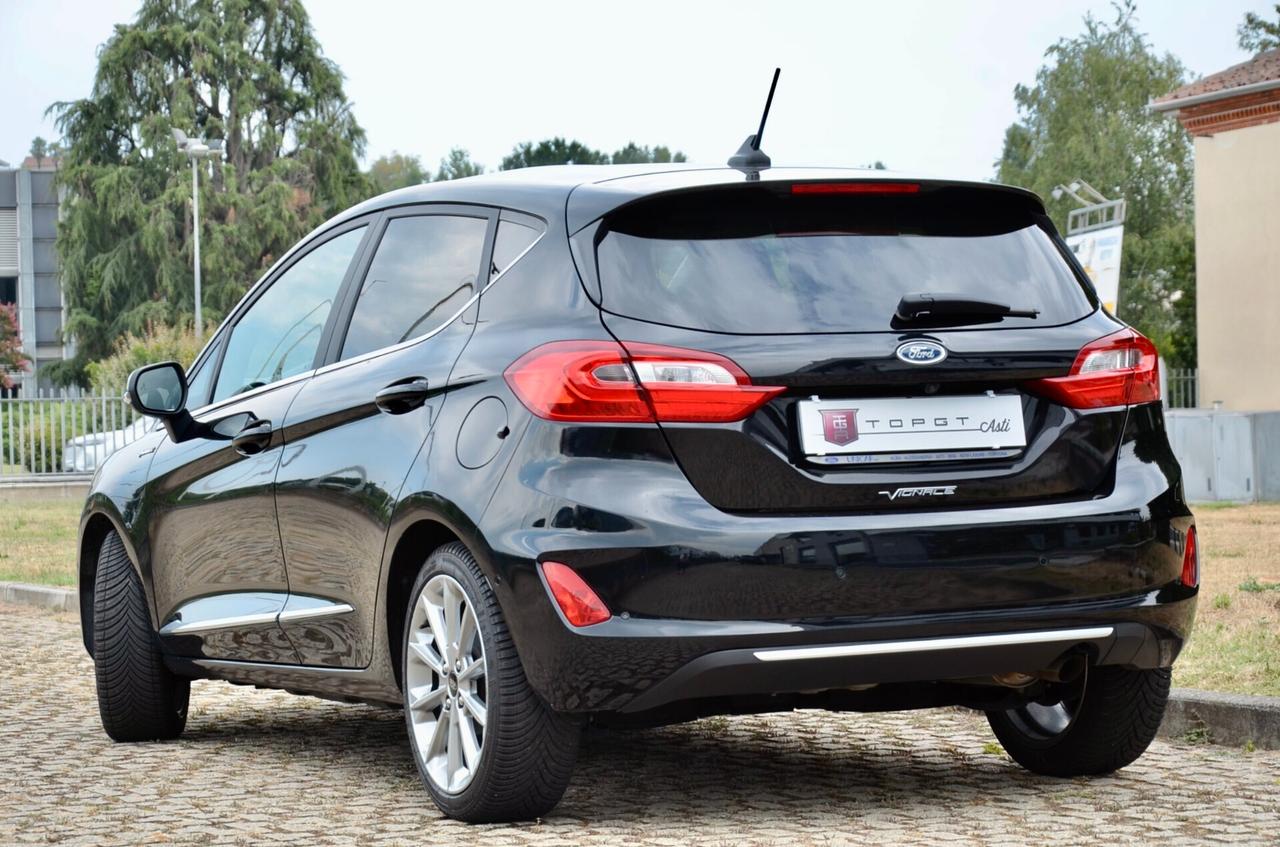 FORD FIESTA 5p 1.0 ECOBOOST VIGNALE 100cv, EURO 6D-TEMP, UFF ITALIANA, APPLE ANDROID, RETRO, PERMUTE