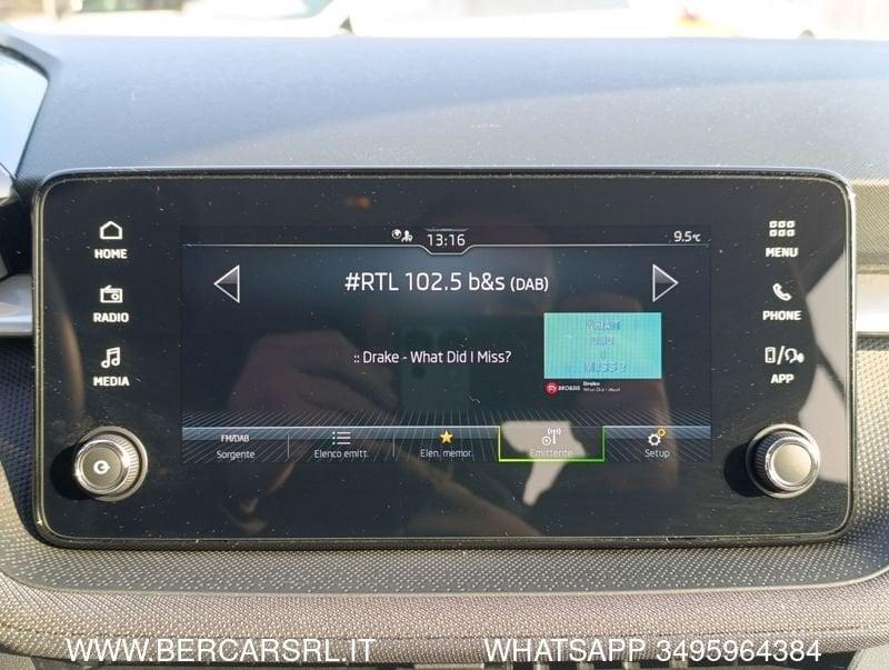 Skoda Fabia Fabia 1.0 TSI 95 CV Young Edition*DIGITAL COCKPIT*TELECAMERA POST*PDC*