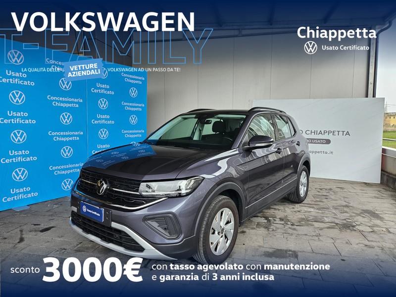 Volkswagen T-Cross 1.0 tsi life 95cv