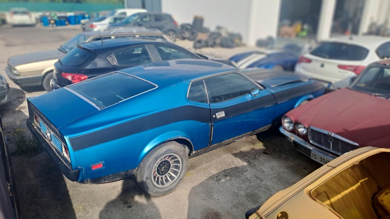 Ford Mustang MACH 1 Cleveland 5700! targhe italiane