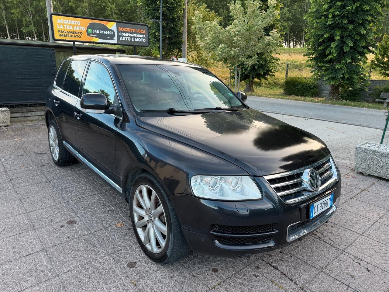 Touareg 5.0 V10 TDI tiptronic, PERDITA OLIO, GANCIO TRAINO