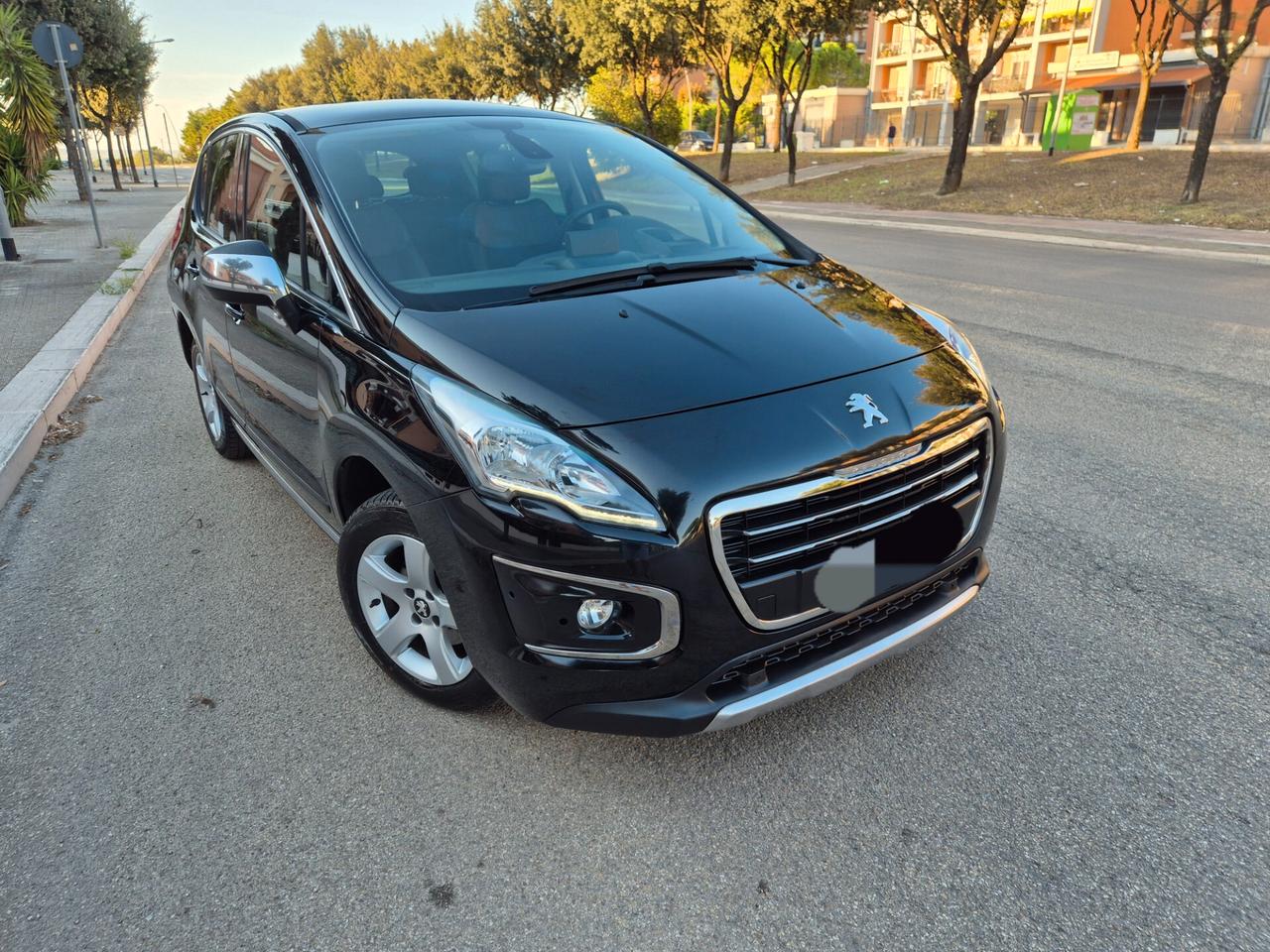 Peugeot 3008 1.6 hdi 115cv tetto panoramico 2016 gangio traino