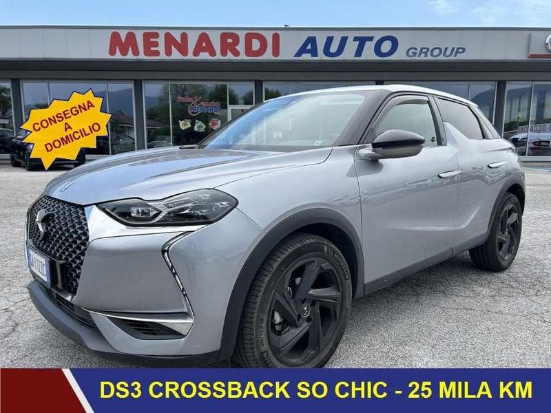 DS DS 3 Crossback PureTech 100 So Chic TAGLIANDI CITROEN