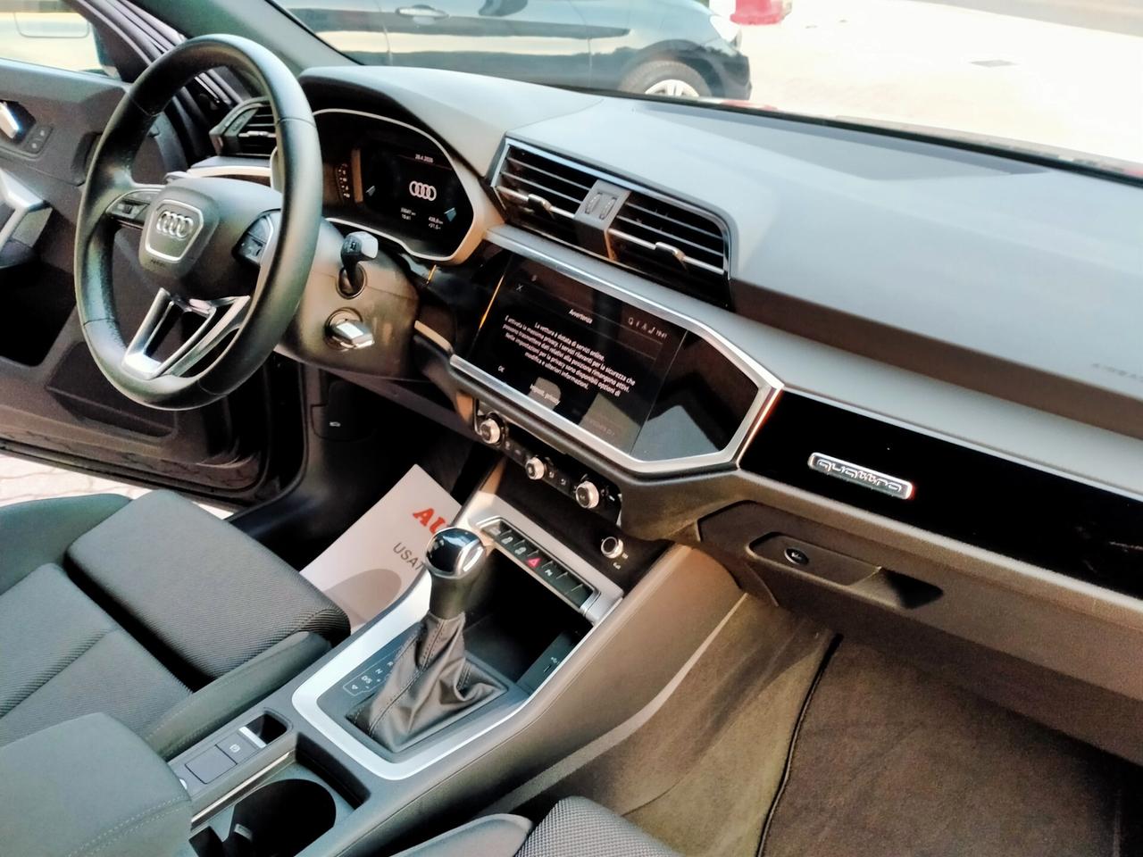 AUDI Q3 SPORTBACK 35 2.0TDI 150CV "QUATTRO" S.TRONIC PACK BLACK LINE / BLACK RINGS