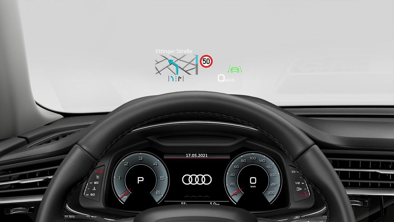Audi Q8 50 TDI 286cv Pano-23"-Pelle Rombi-G.traino-N.Vision-Cam.360°-SoftClose-Matrix-