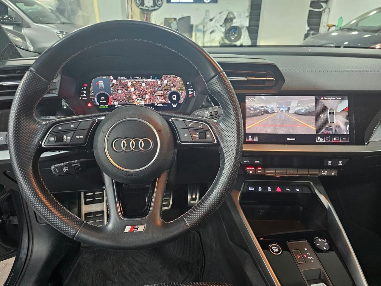 NUOVA AUDI A3 SPORTBACK S-LINE 35 TDI 150CV S-TRONIC IDENTITY BLACK