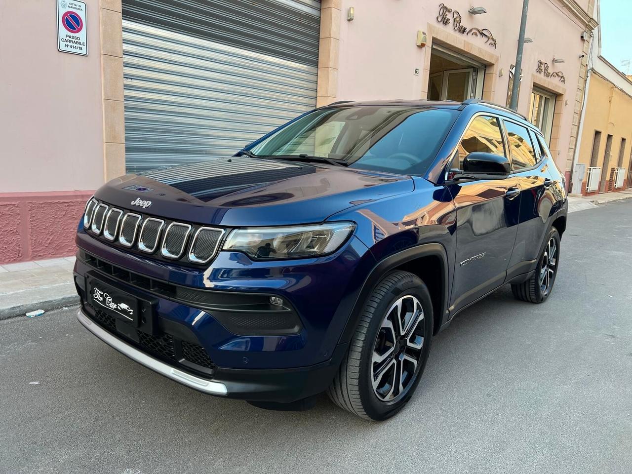 JEEP COMPASS 1.6 MJT LIMITED 130CV PELLE CAM OK NEOPATENTATI ANNO 2021