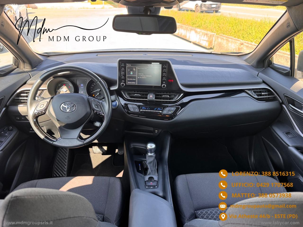 TOYOTA C-HR 1.8 Hybrid E-CVT Black Edition OK NEOPATENTATI