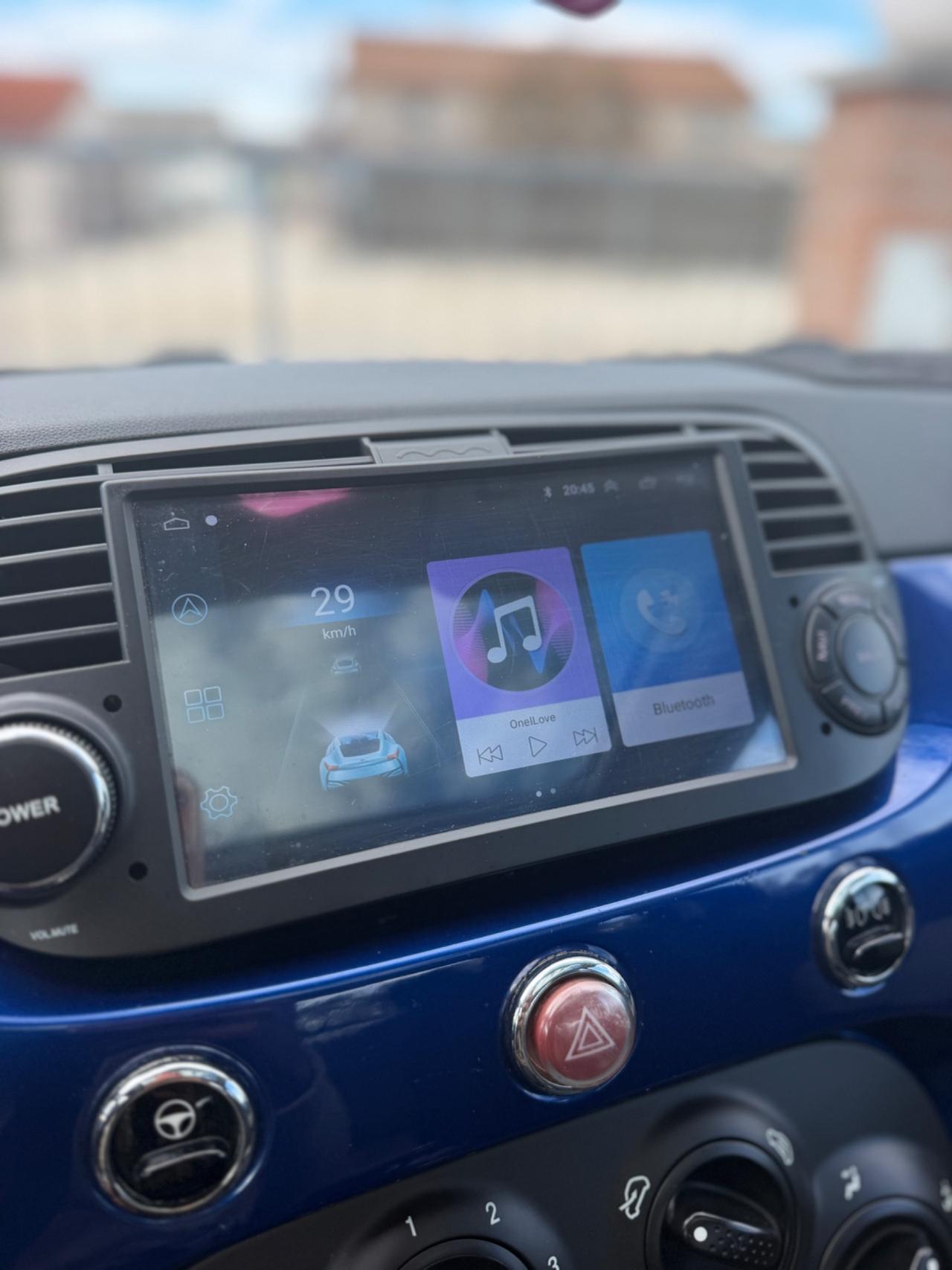 Fiat 500 C 1.2 Lounge Blu