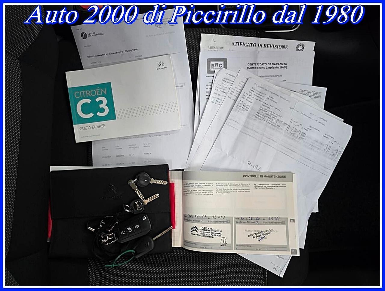 Citroen C3 Shine 1200 GPL Full Led Garanzia 12 mesi