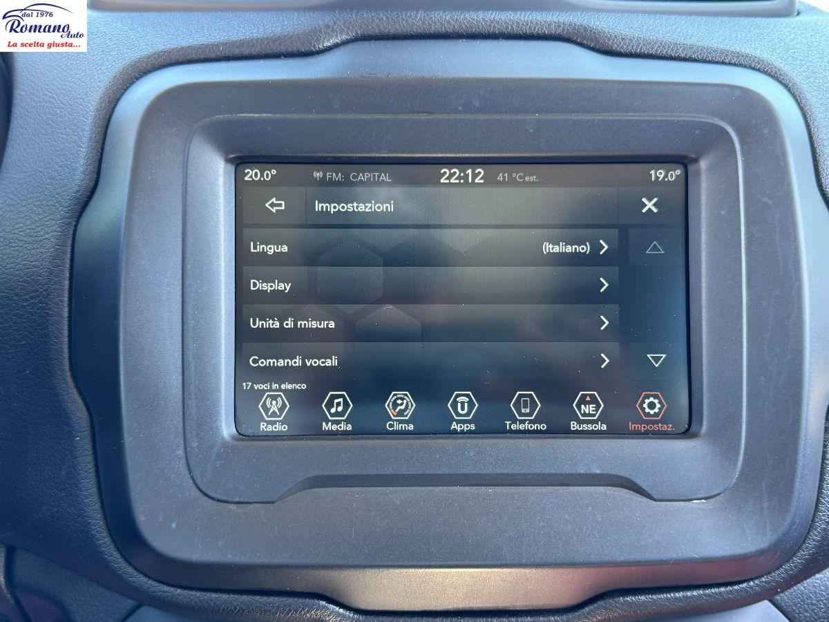 JEEP - Renegade 1.6 mjt Limited#KM CERTIFICATI!