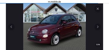 Fiat 500 1.0 Hybrid Lounge