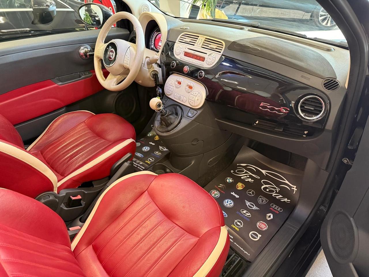 FIAT500C LOUNGE 1.2 69CV PELLE CRUISE ANNO 2015