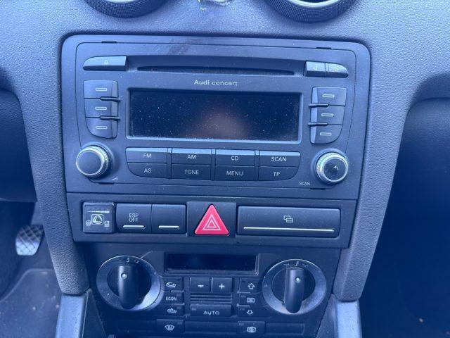 AUDI A3 1.6 Attraction GPL MOTORE OK