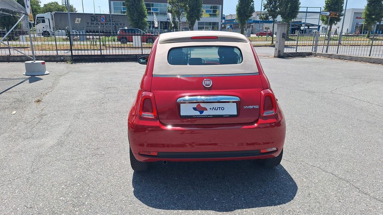 Fiat 500 C 1.0 Hybrid Red SOLI 32.000 KM!!!