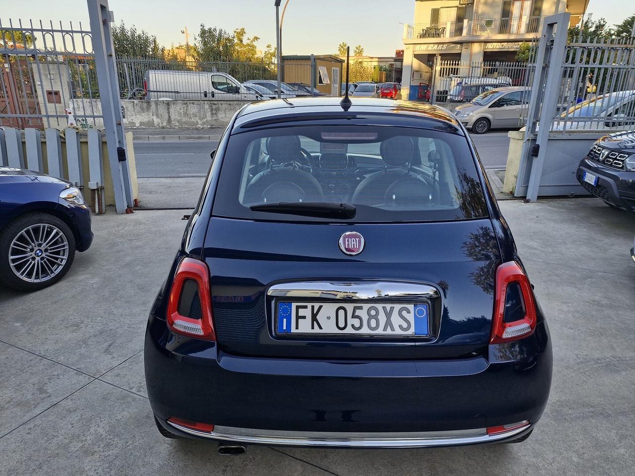FIAT 500 1.2 BENZINA 69CV LOUNGE 80000KM ANNO 2017