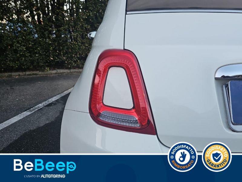 FIAT 500C 1.2 LOUNGE S&S 69CV MY19