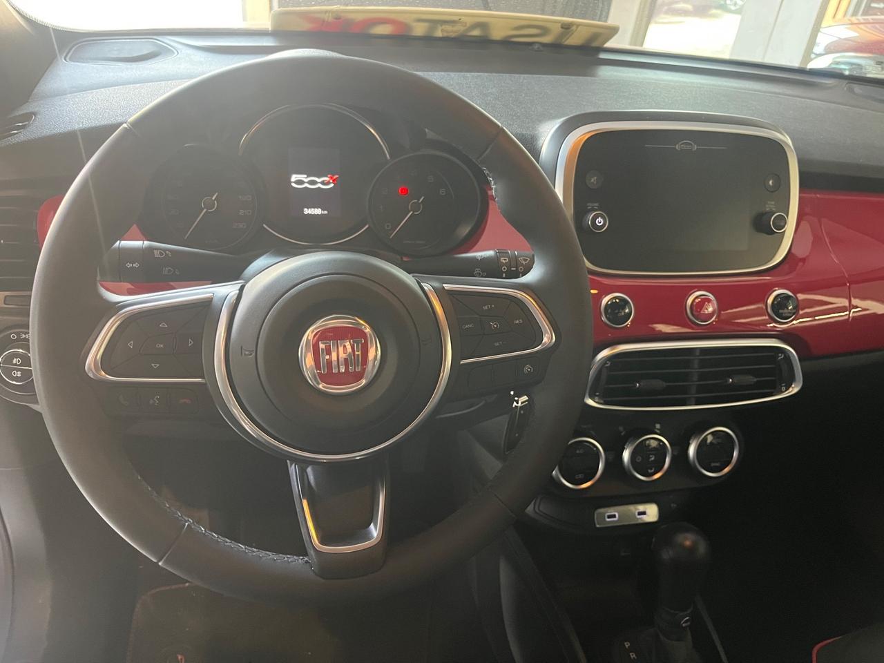 Fiat 500X 1.5 T4 Hybrid 130 CV DCT Red Automatica