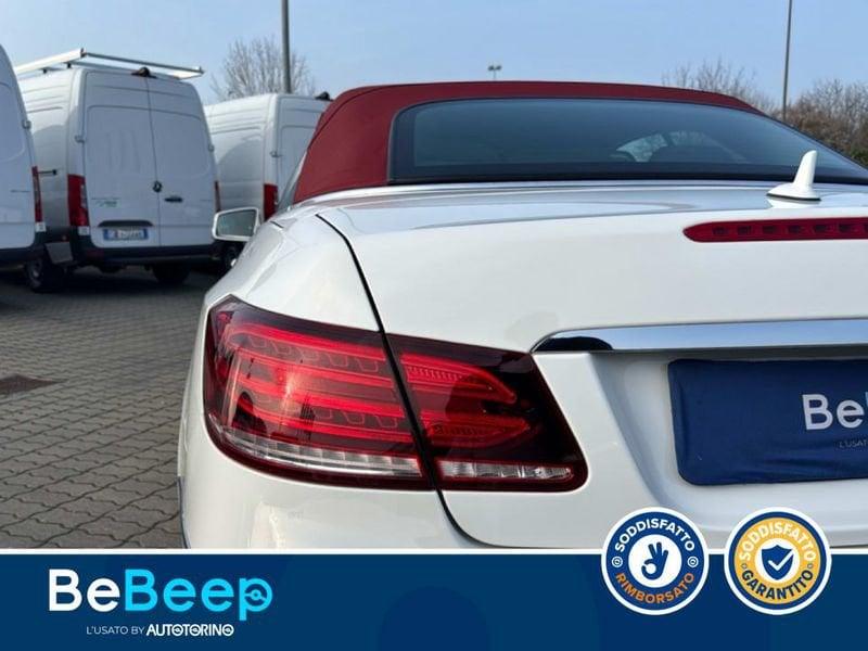 Mercedes-Benz Classe E Cbr E CABRIO 220 D (BT) SPORT E6