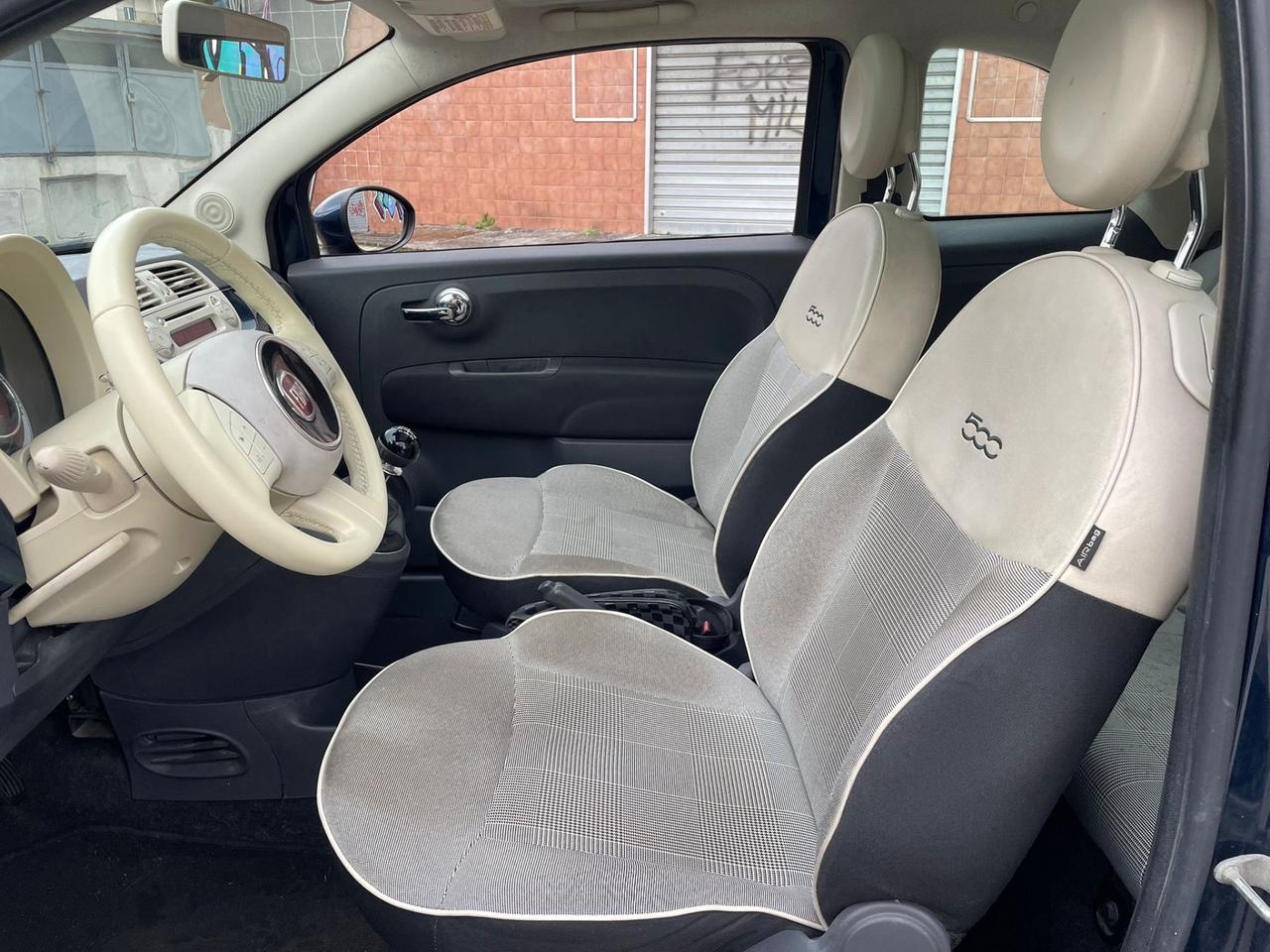 Fiat 500 Restayling 1.2Benz Full Lounge solo130milaKM