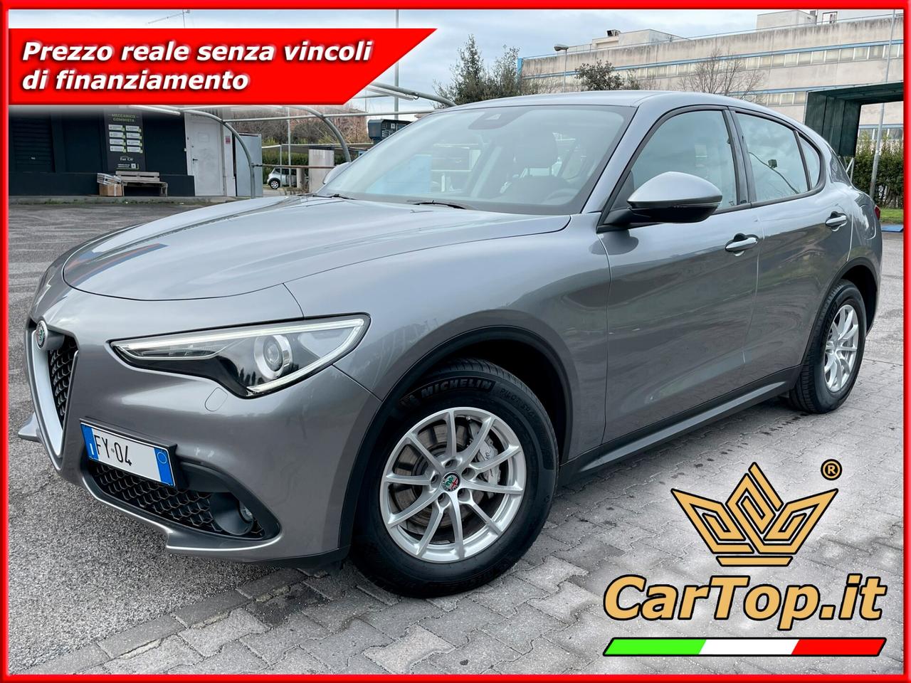 Alfa Romeo Stelvio 2.2 TD 160 CV BUSINESS PELLE TOTALE RUOTINO AT8 RWD