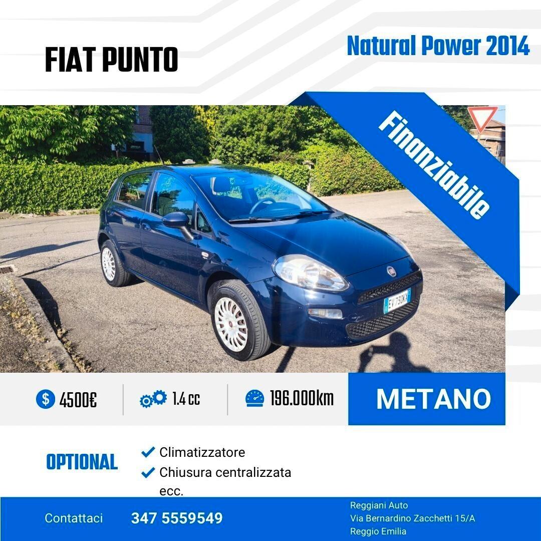 Fiat Punto 1.4 8V 5 porte Natural Power Lounge