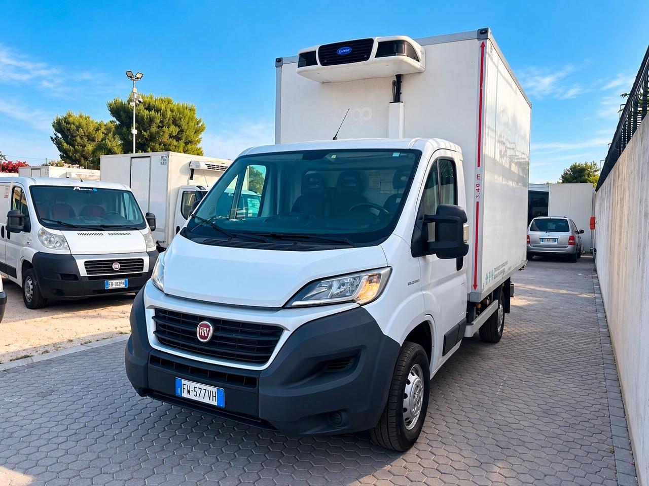 FIAT DUCATO 2.3 MJT 140 CV ISOTERMICO REFRIGERATO CARRIER PULSOR 400