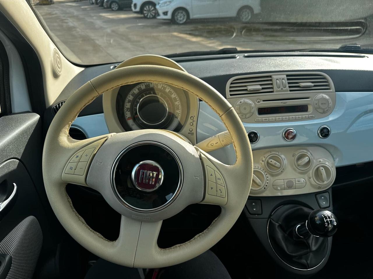 Fiat 500 1.2 BENZINA 69CV tetto panor 2009