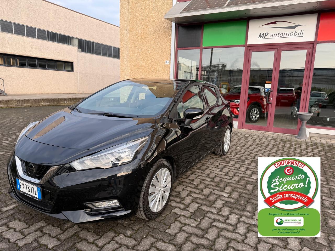 Nissan Micra 71cv 5 porte Acenta, OK NEOPATENTATI, EURO 6C