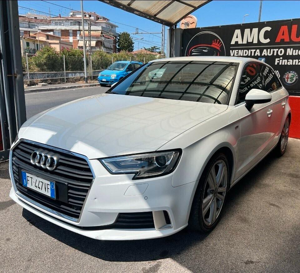 Audi A3 SPB 30 TFSI S tronic S LINE - FINANZIAMENTI - PERMUTE