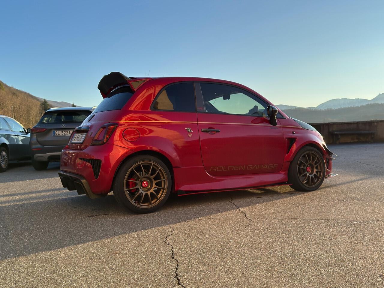 Abarth 595 UNICA! Allargata, Ohlins, 436cv