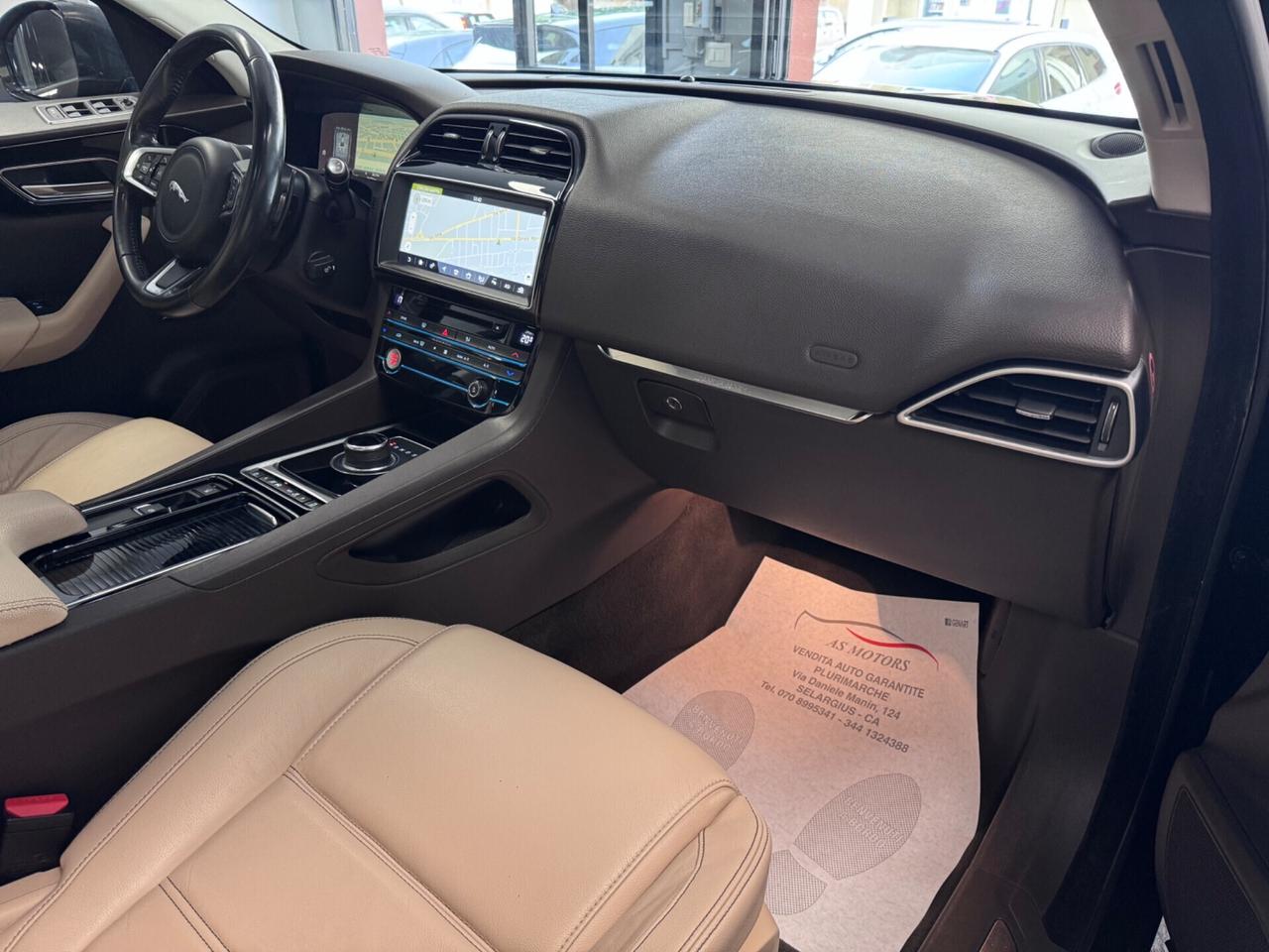 Jaguar F-Pace 2.0 D 180 CV AWD R-Sport Tetto Panoramico