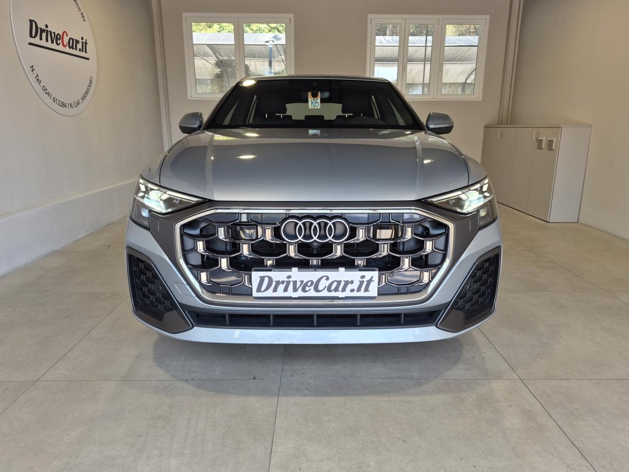 Audi Q8 45 TDI S LINE QUATTRO TIPTRONIC SOSPENSIONI ADATTIVE LASER C.21" APPLE CAR PLAY/ANDROID AUTO LUCI AMBIENTE PLUS 360°