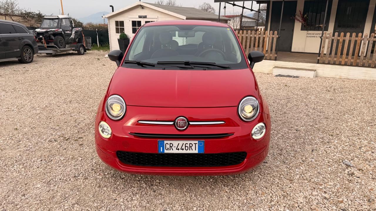 Fiat 500 1.0 Hybrid Red