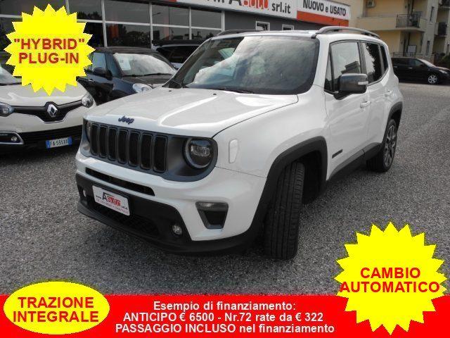 JEEP Renegade 1.3 T4 240cv PHEV 4xe AT6 S -PLUG-IN -UNICO PROPR.